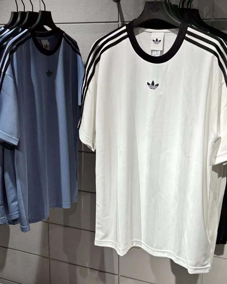 Áo adidas Jacquard Jersey White JW5877