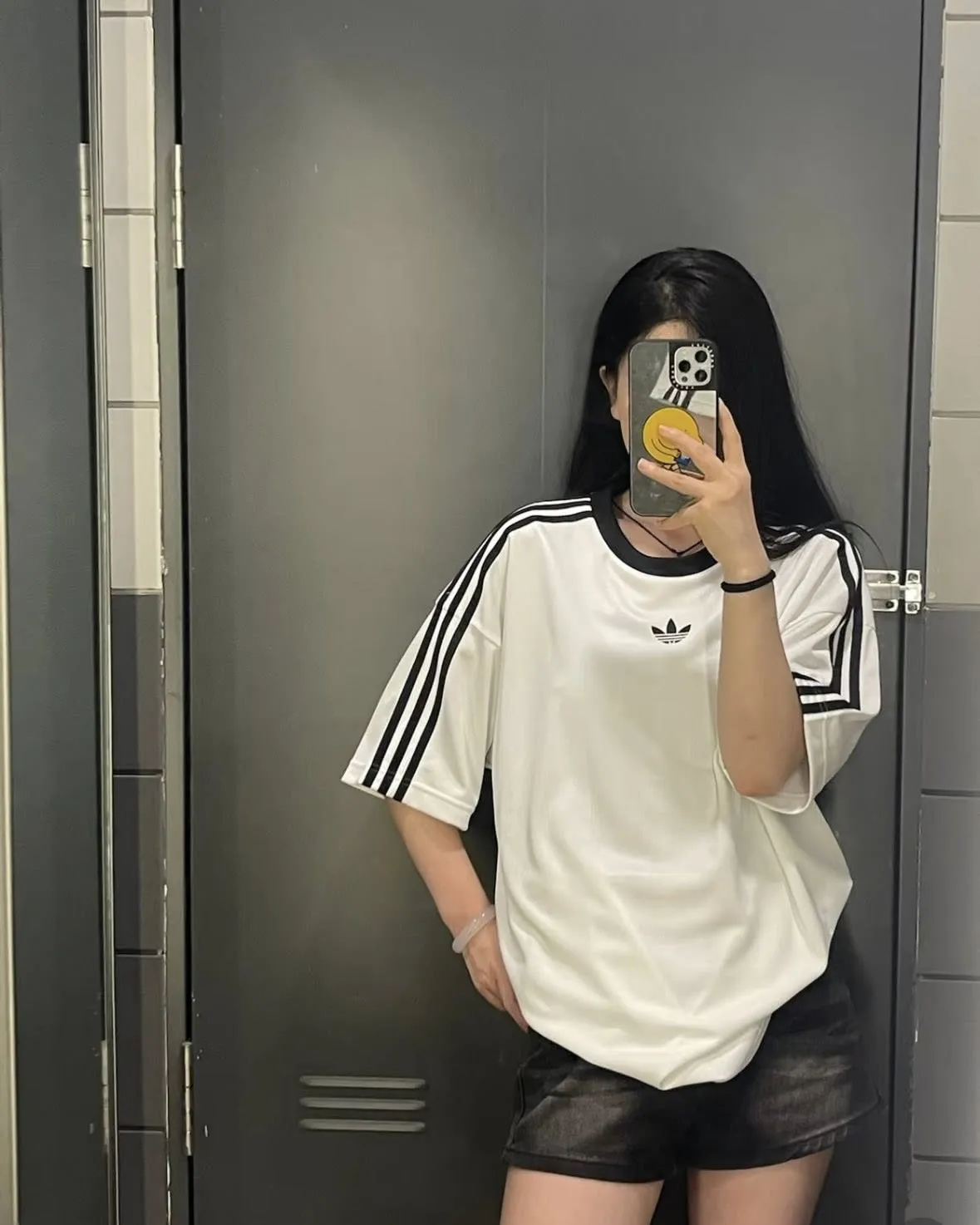Áo adidas Jacquard Jersey White JW5877
