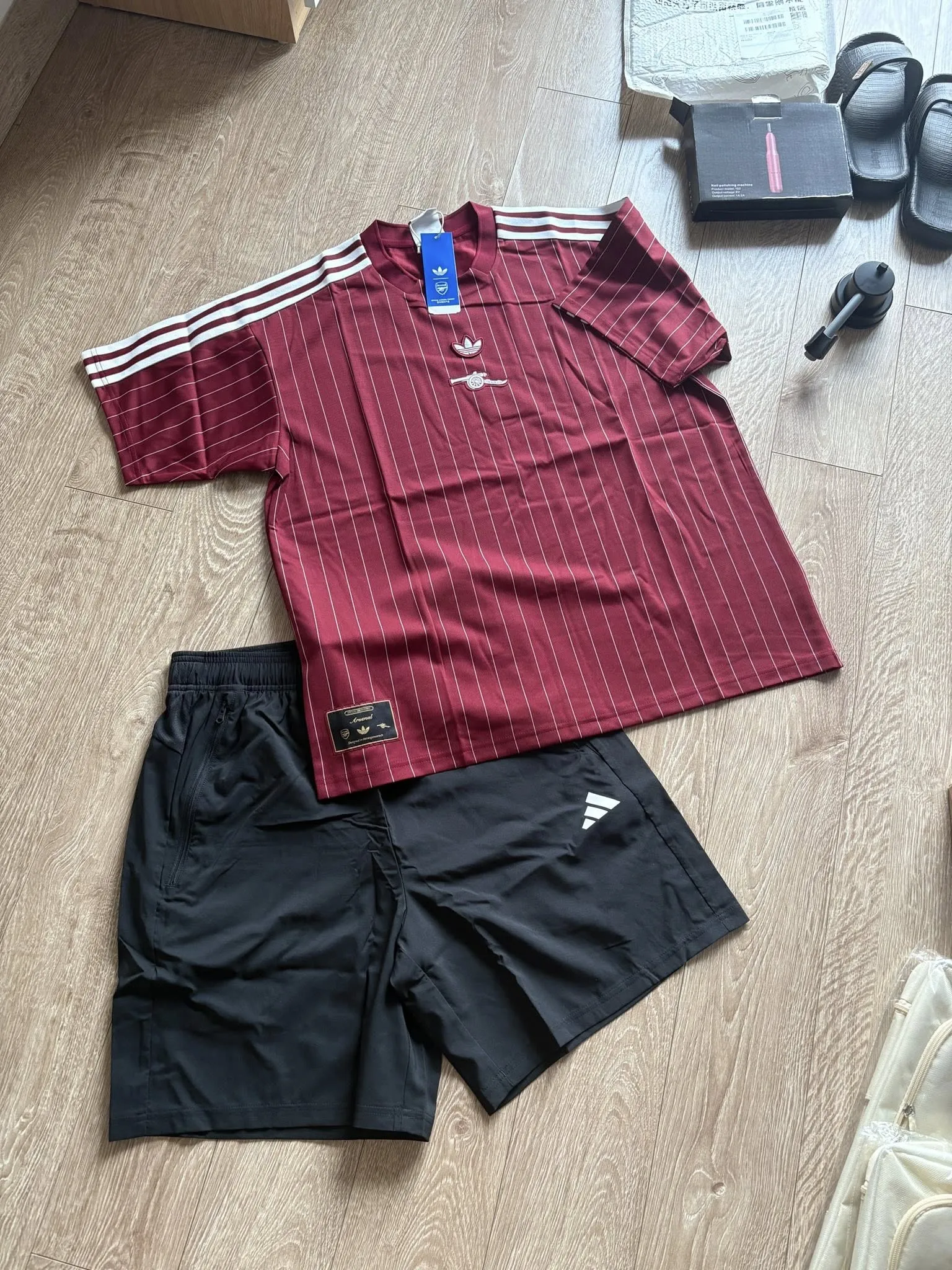 Áo Adidas Jersey Arsenal Terrace Icons KB6427