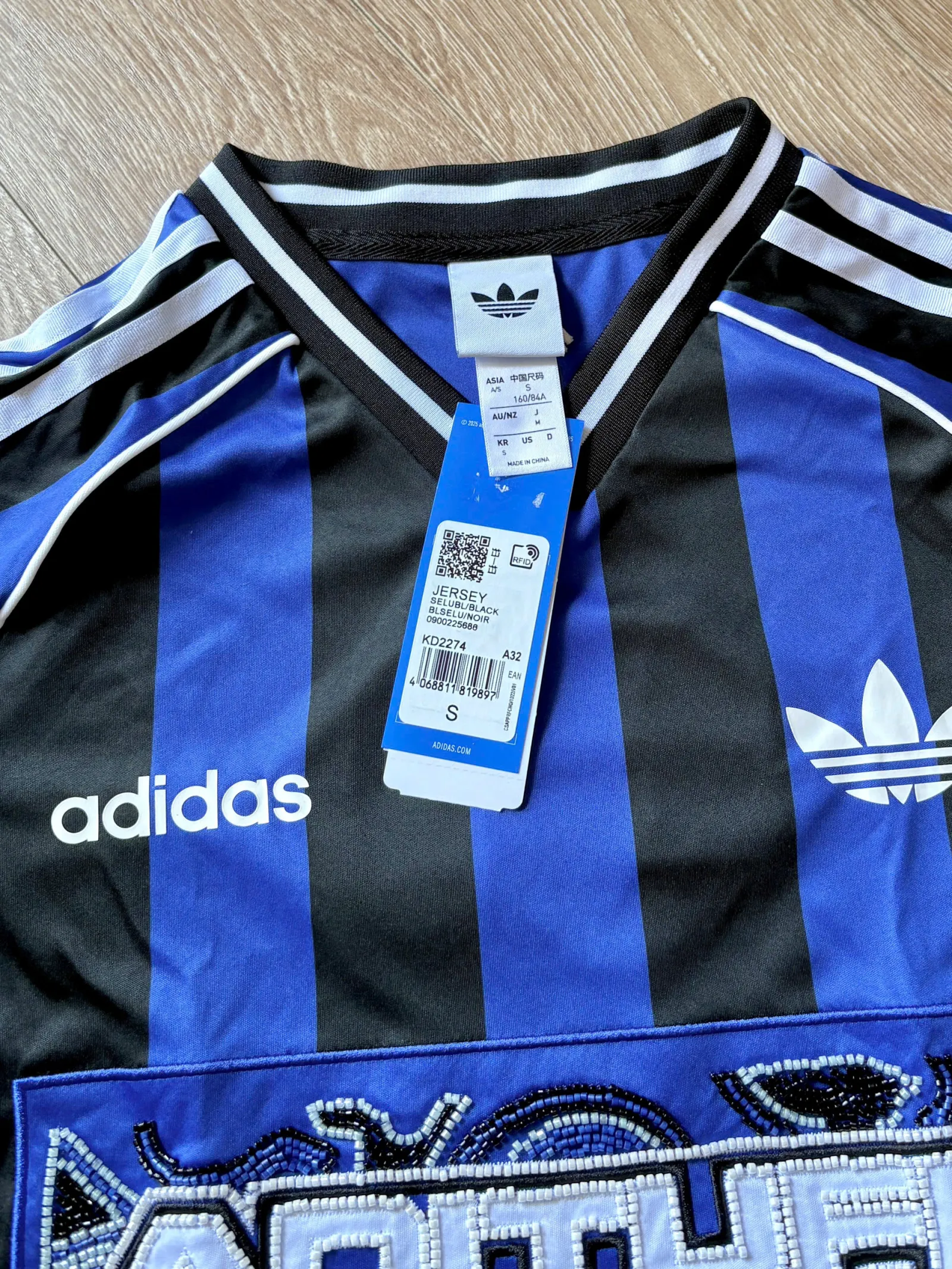 Áo adidas Originals Beads Jersey ‘Semi Lucid’ KD2274