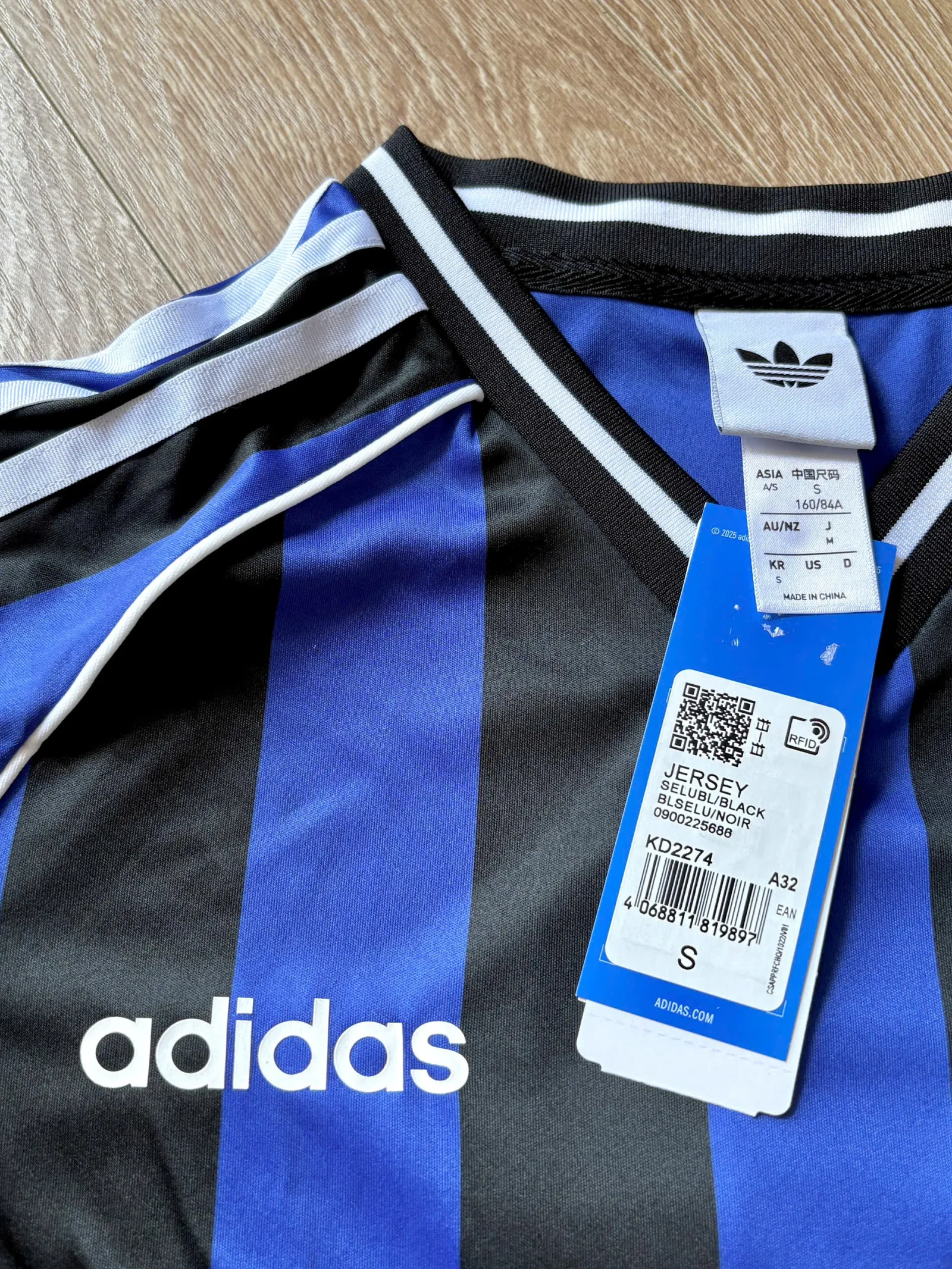 Áo adidas Originals Beads Jersey ‘Semi Lucid’ KD2274