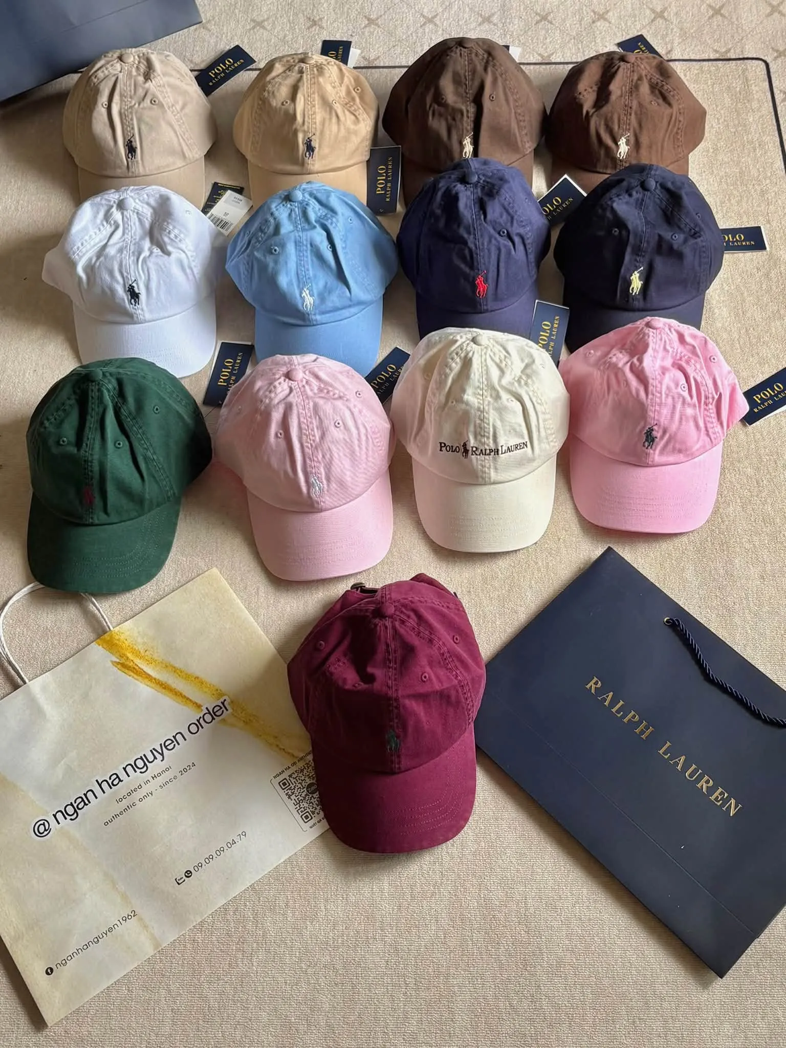 Mũ Ralph Lauren (Adults Size)