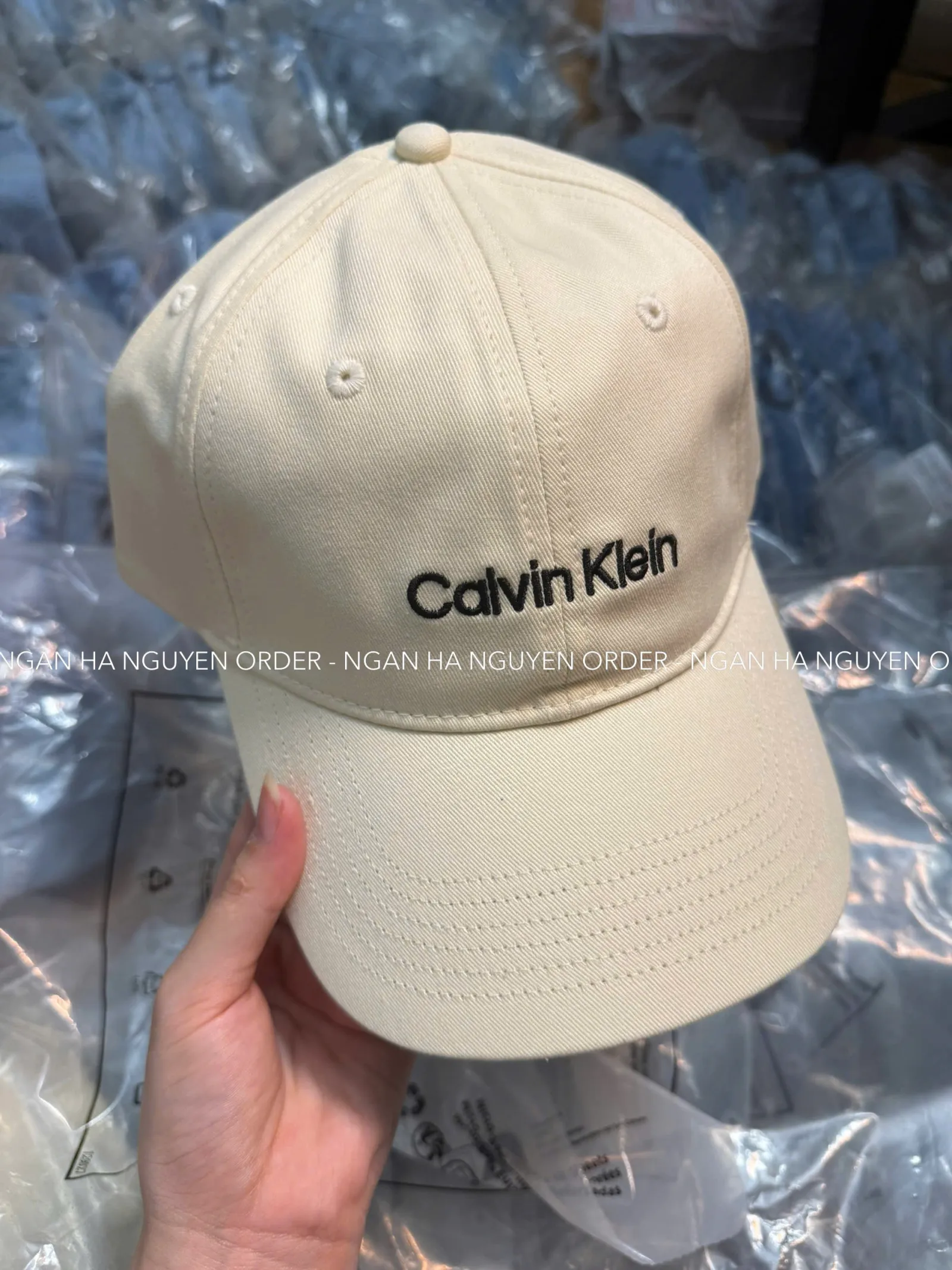 (Bill US) Mũ Calvin Klein Monogram 4 (Size Adult)