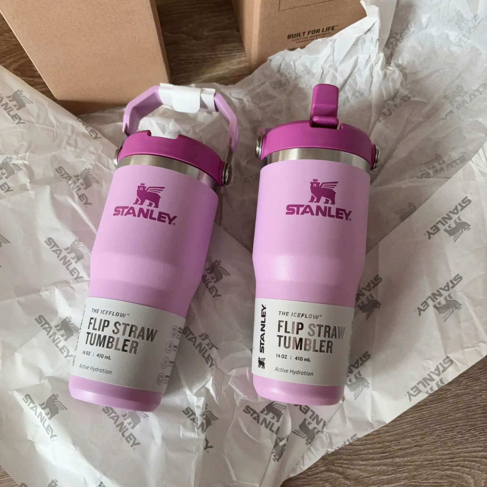 Bình Stanley Flip Straw màu Orchid
