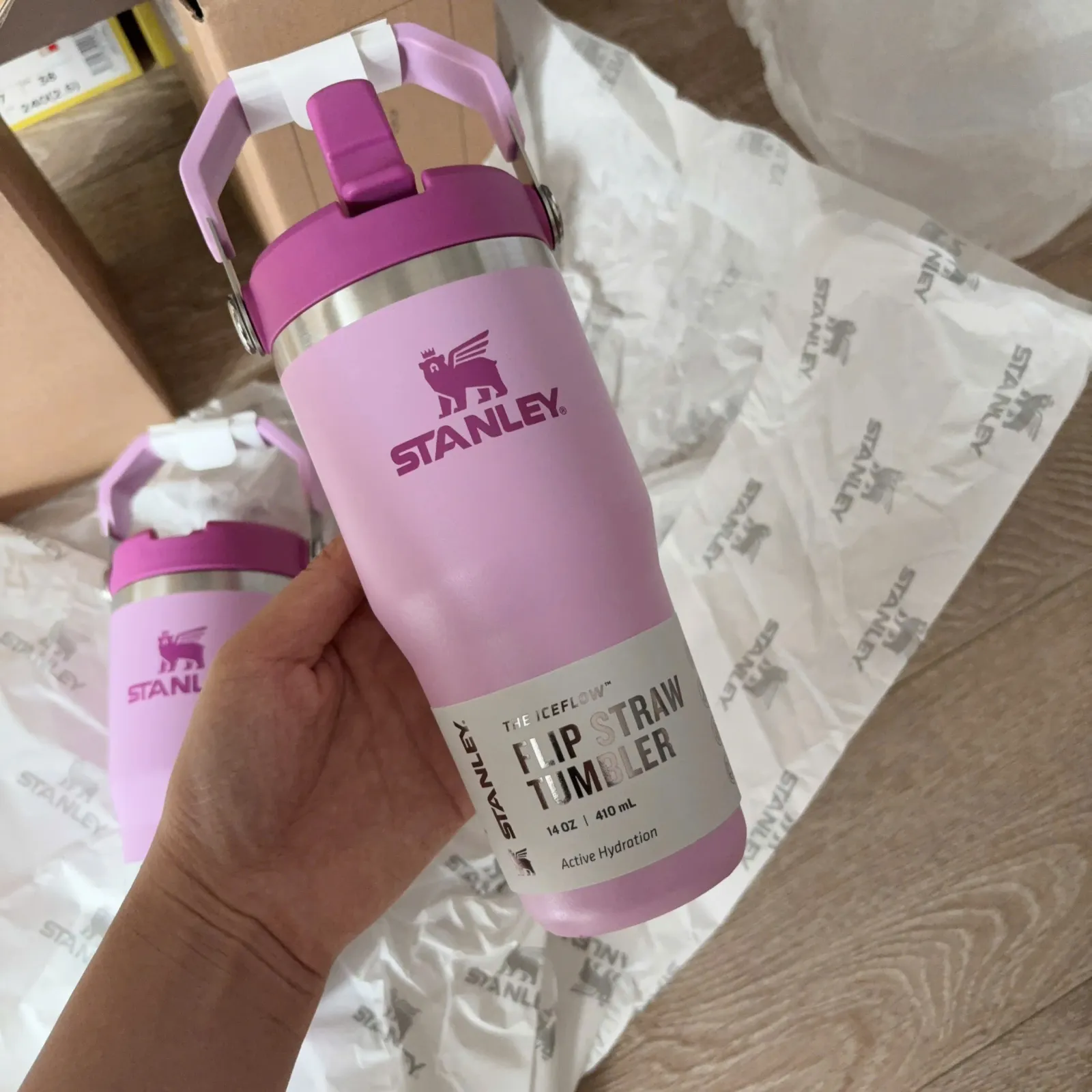 Bình Stanley Flip Straw màu Orchid