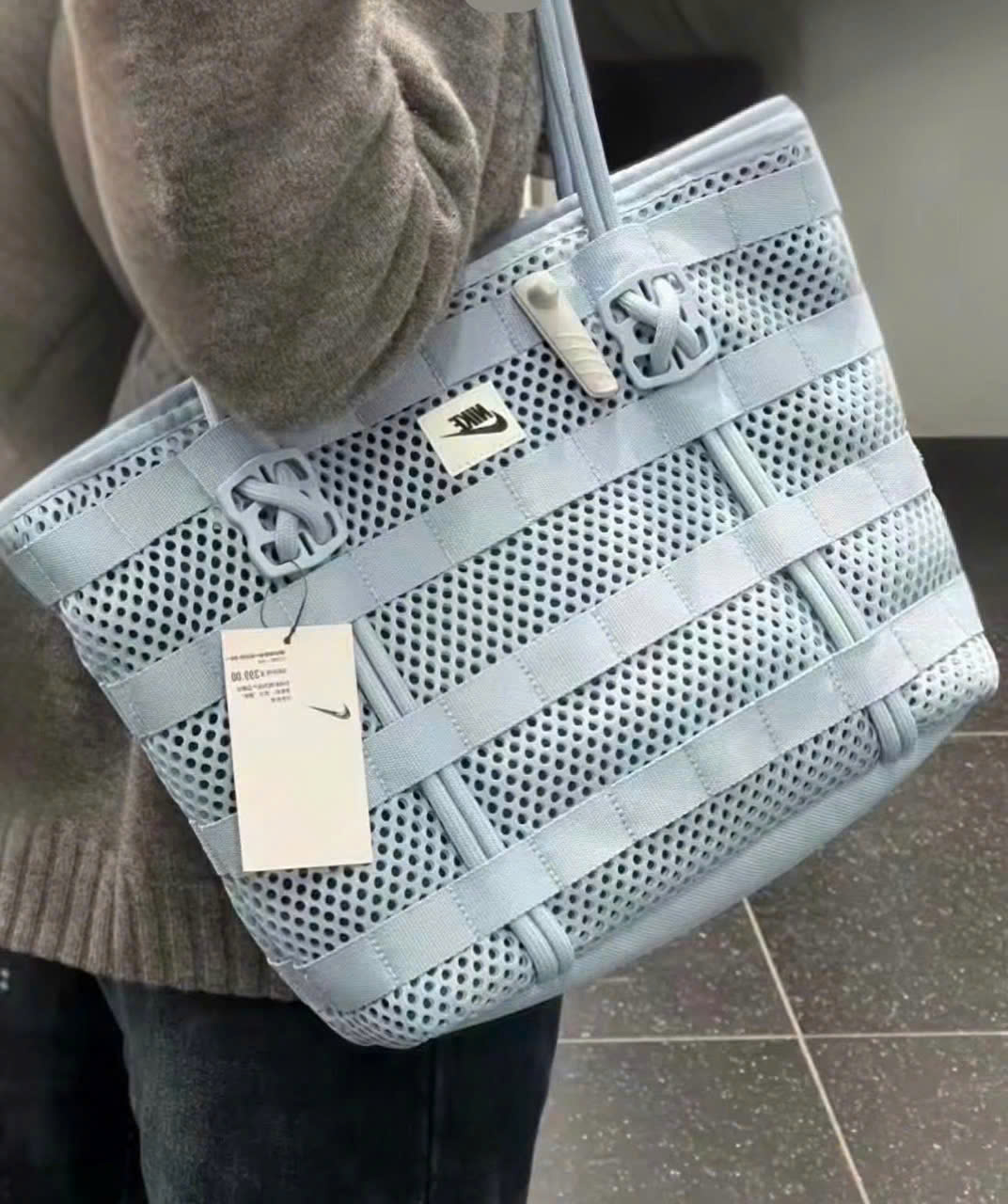 Light Blue Nike Air Tote Bag (CU2607)