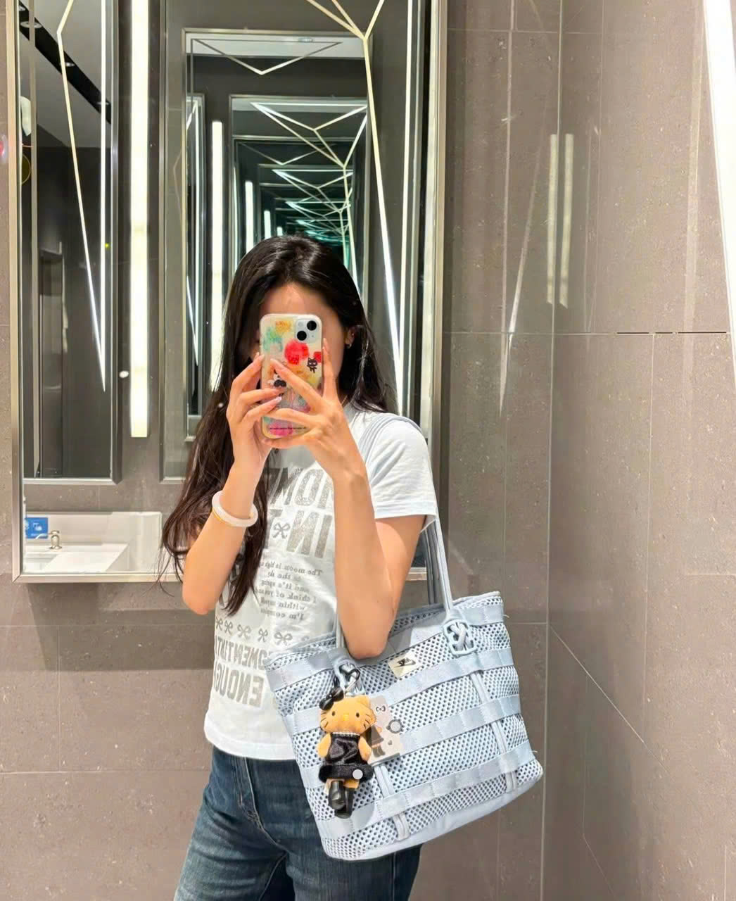 Light Blue Nike Air Tote Bag (CU2607)