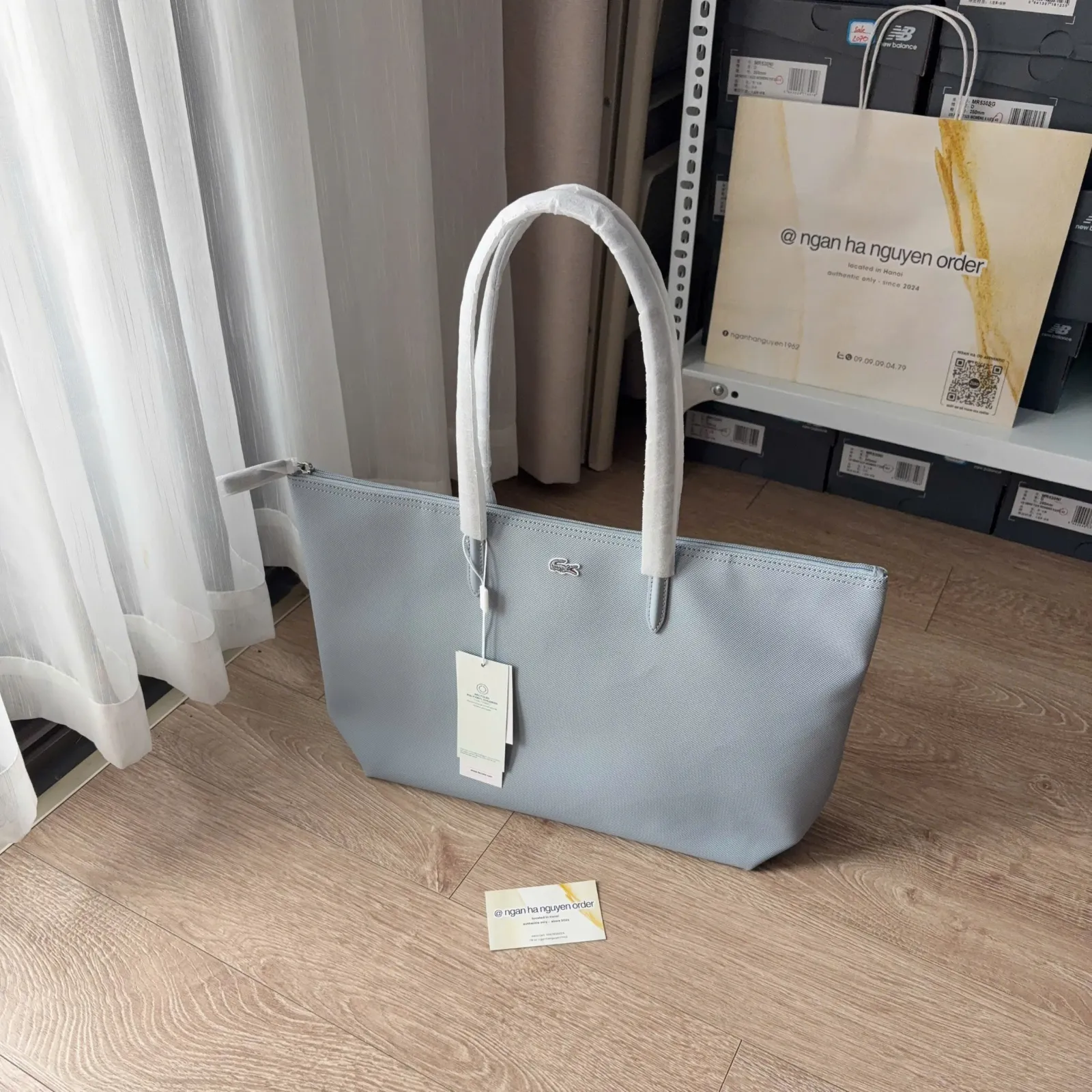 Lacoste L1212 Tote - TRADEWINDS
