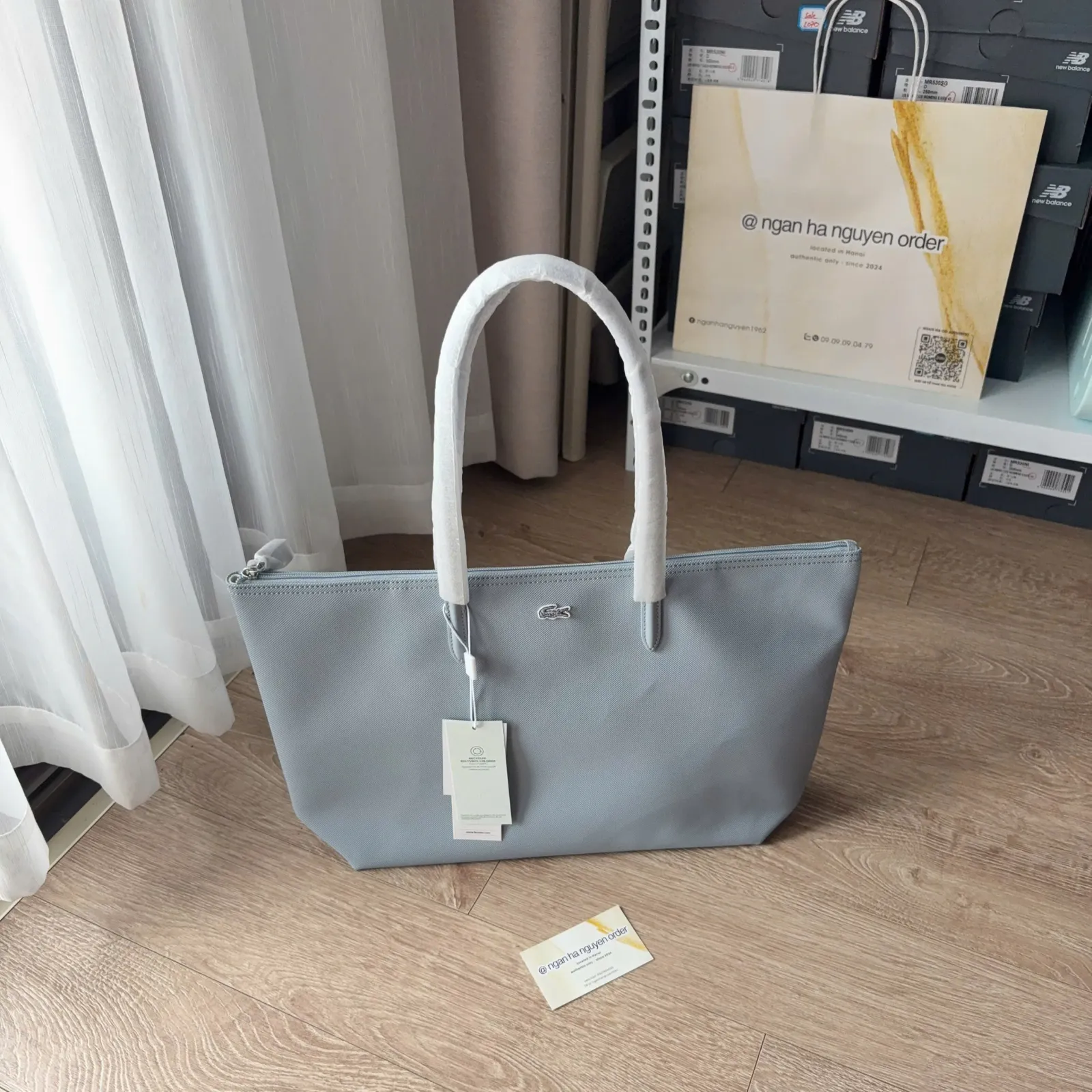 Lacoste L1212 Tote - TRADEWINDS