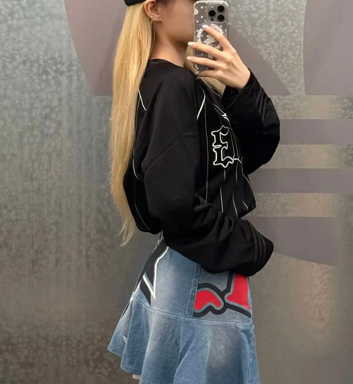LS Jersey Đen KC6282 (Bill web Hàn)