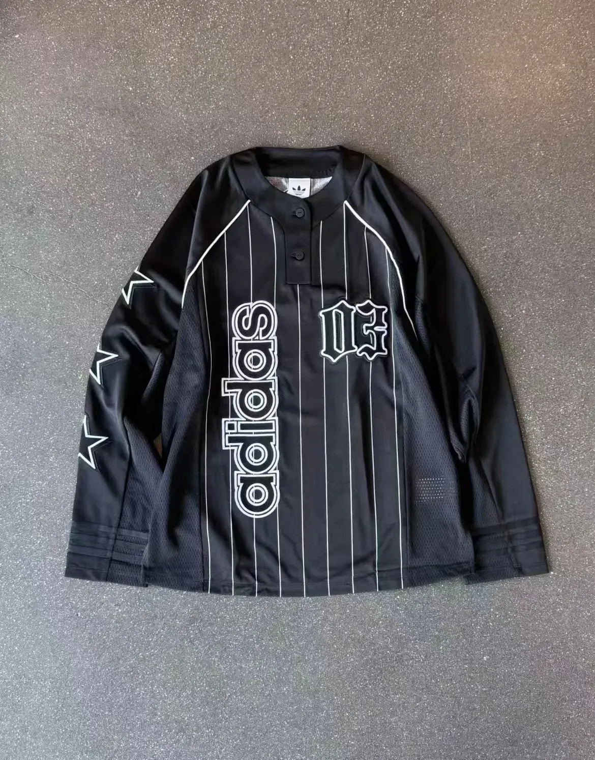 LS Jersey Đen KC6282 (Bill web Hàn)