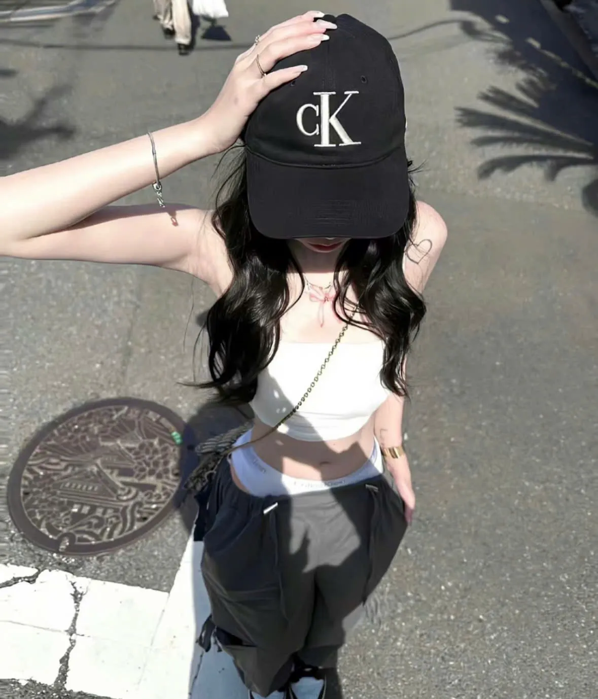 (Bill US) Mũ Calvin Klein Monogram 2 (Size Adult)
