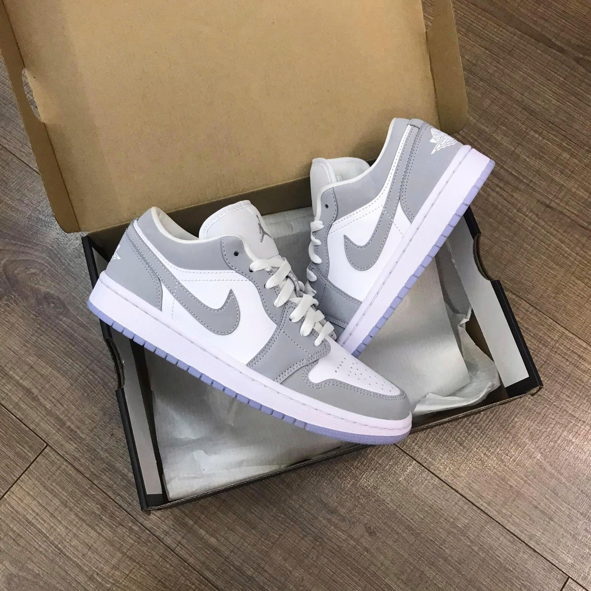 Nike Air Jordan 1 Low ‘White Wolf Grey’ (DC0774-105)