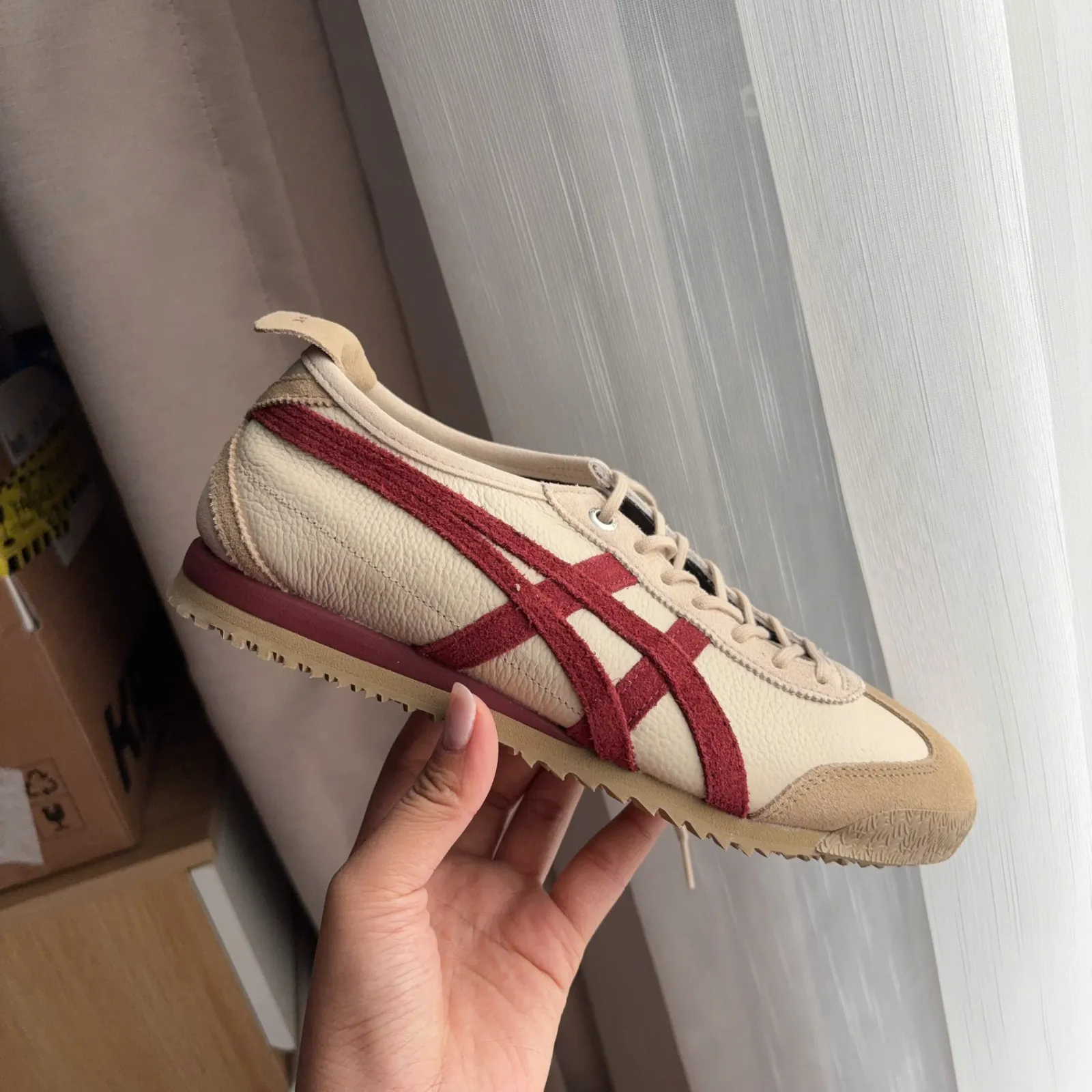 Onitsuka Mexico 66 SD Vin "Beige/ Beet Juice" (1183C015-202)