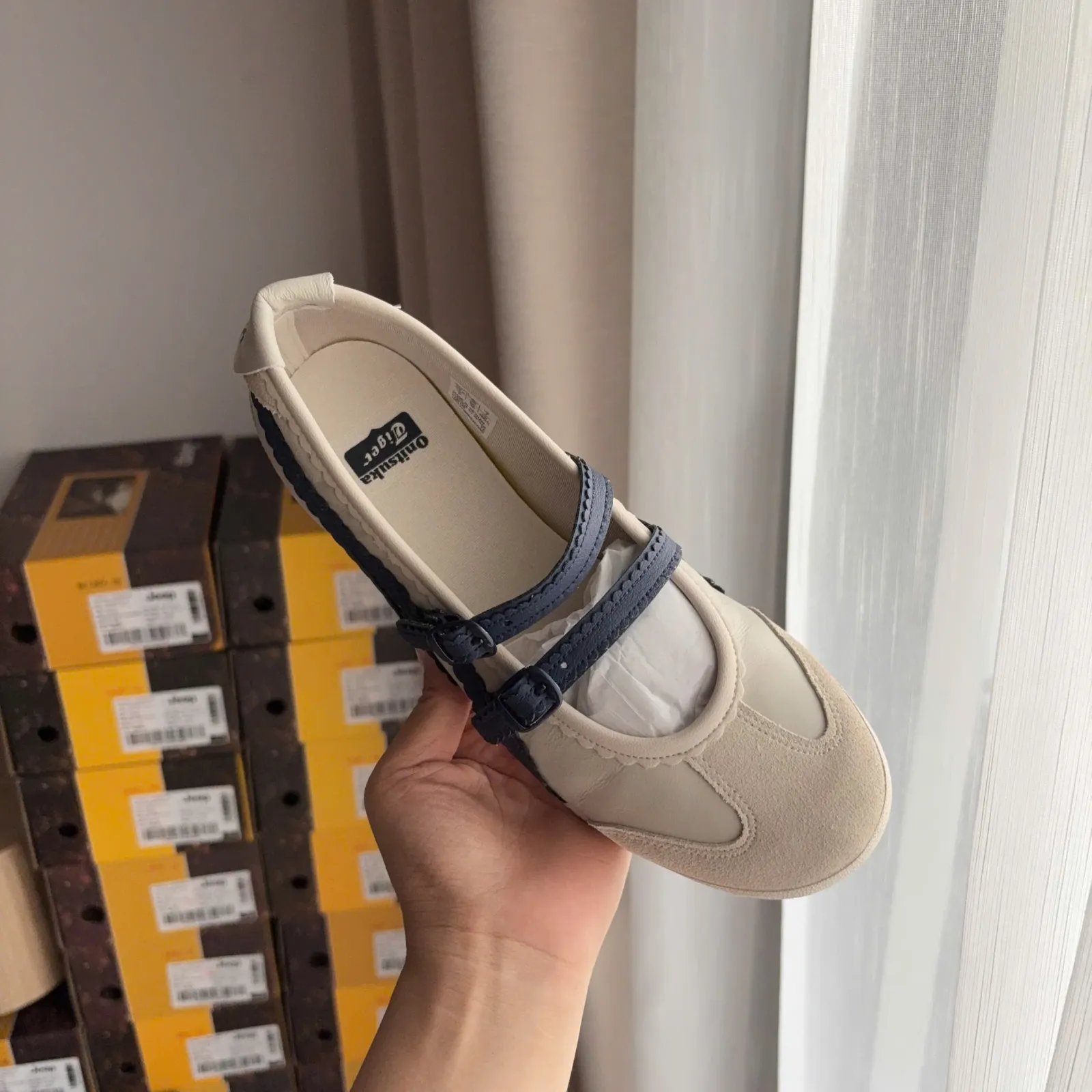 Onitsuka Tiger Mexico 66 TGRS Birch Peacoat 1182A678-200