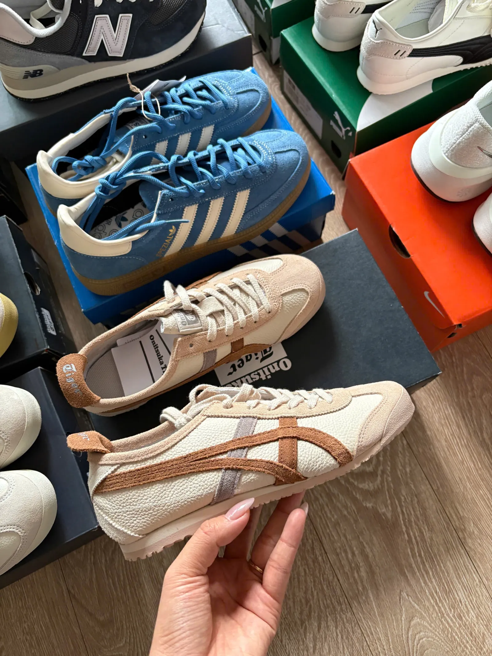Onitsuka Tiger Mexico 66 Vin - Oatmeal/ Mocha Brown (1183C076-253)