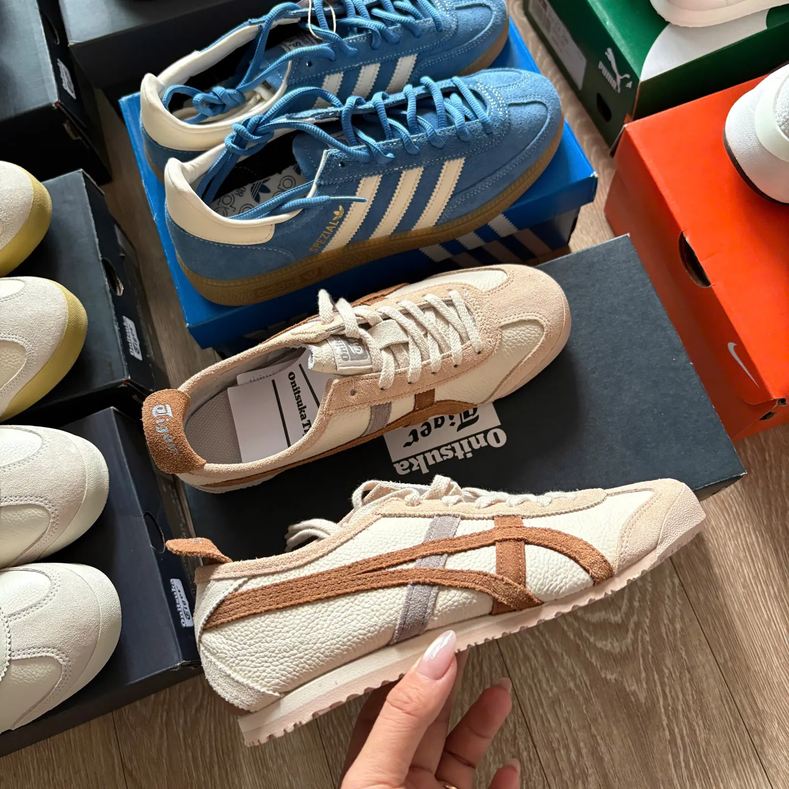 Onitsuka Tiger Mexico 66 Vin - Oatmeal/ Mocha Brown (1183C076-253)