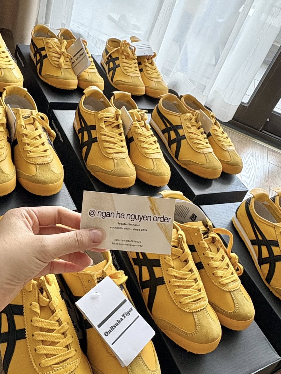 Onitsuka Tiger Mexico 66 Yellow Black  (1183C102-751)