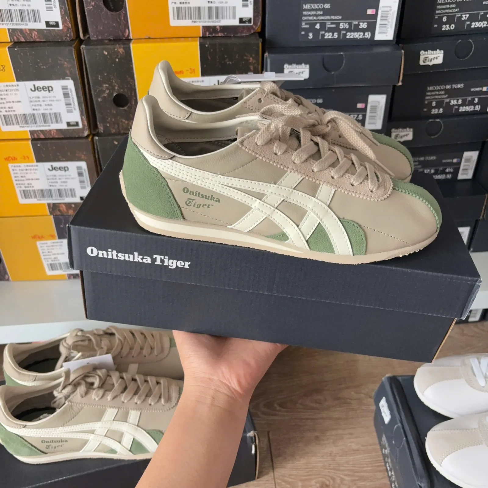 Onitsuka Tiger Runspark Green ( 1183B480-023)