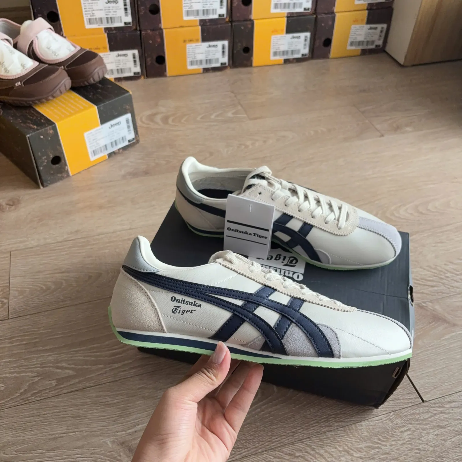 Onitsuka Tiger Runspark Navy (1183B480-103)