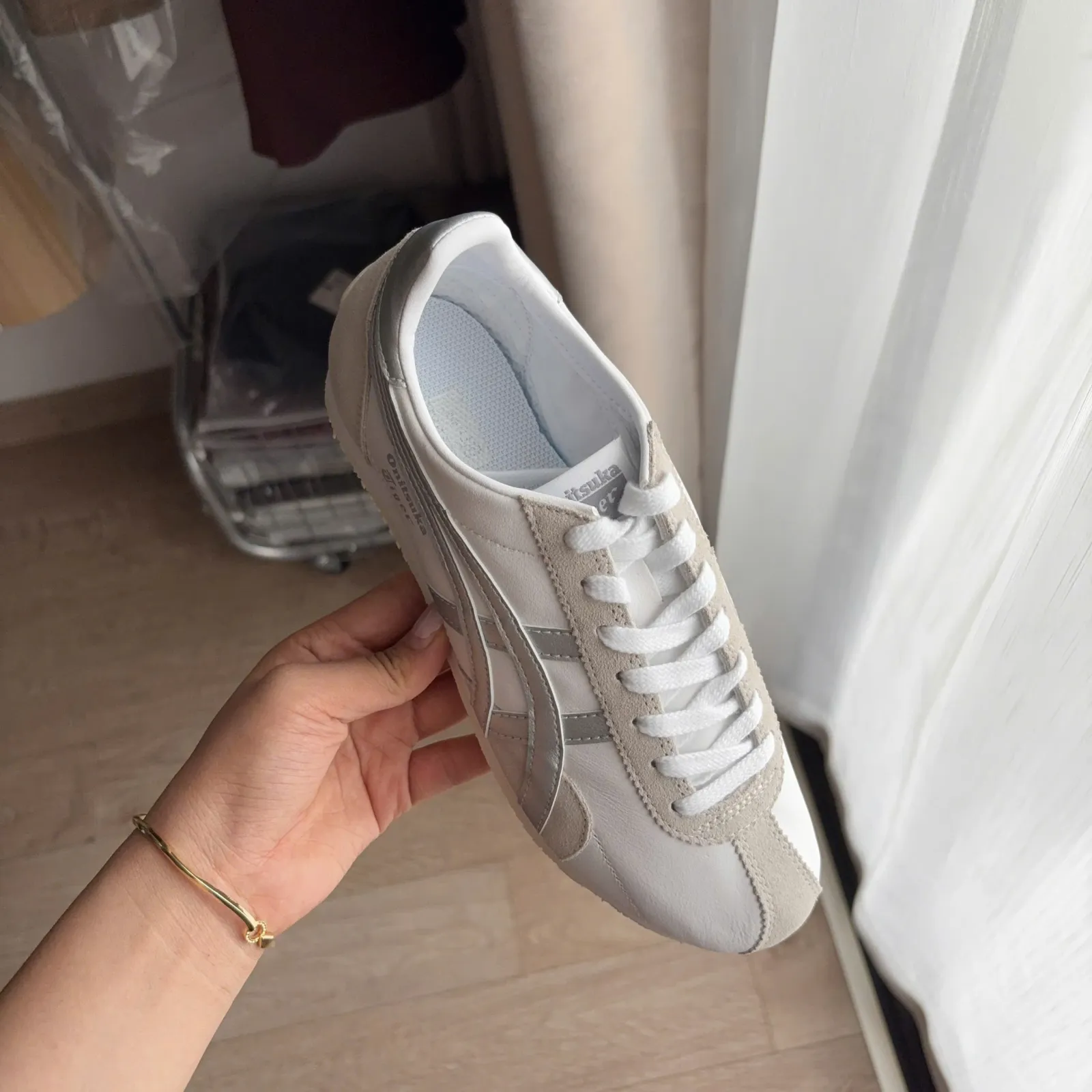 Onitsuka Tiger Runspark Silver White (1183B480-104)