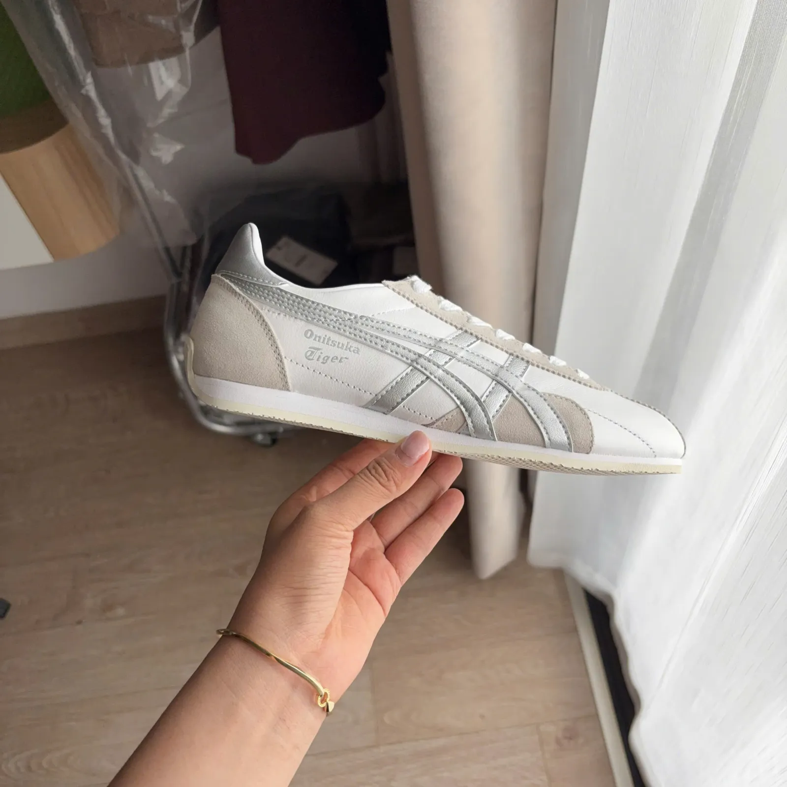 Onitsuka Tiger Runspark Silver White (1183B480-104)
