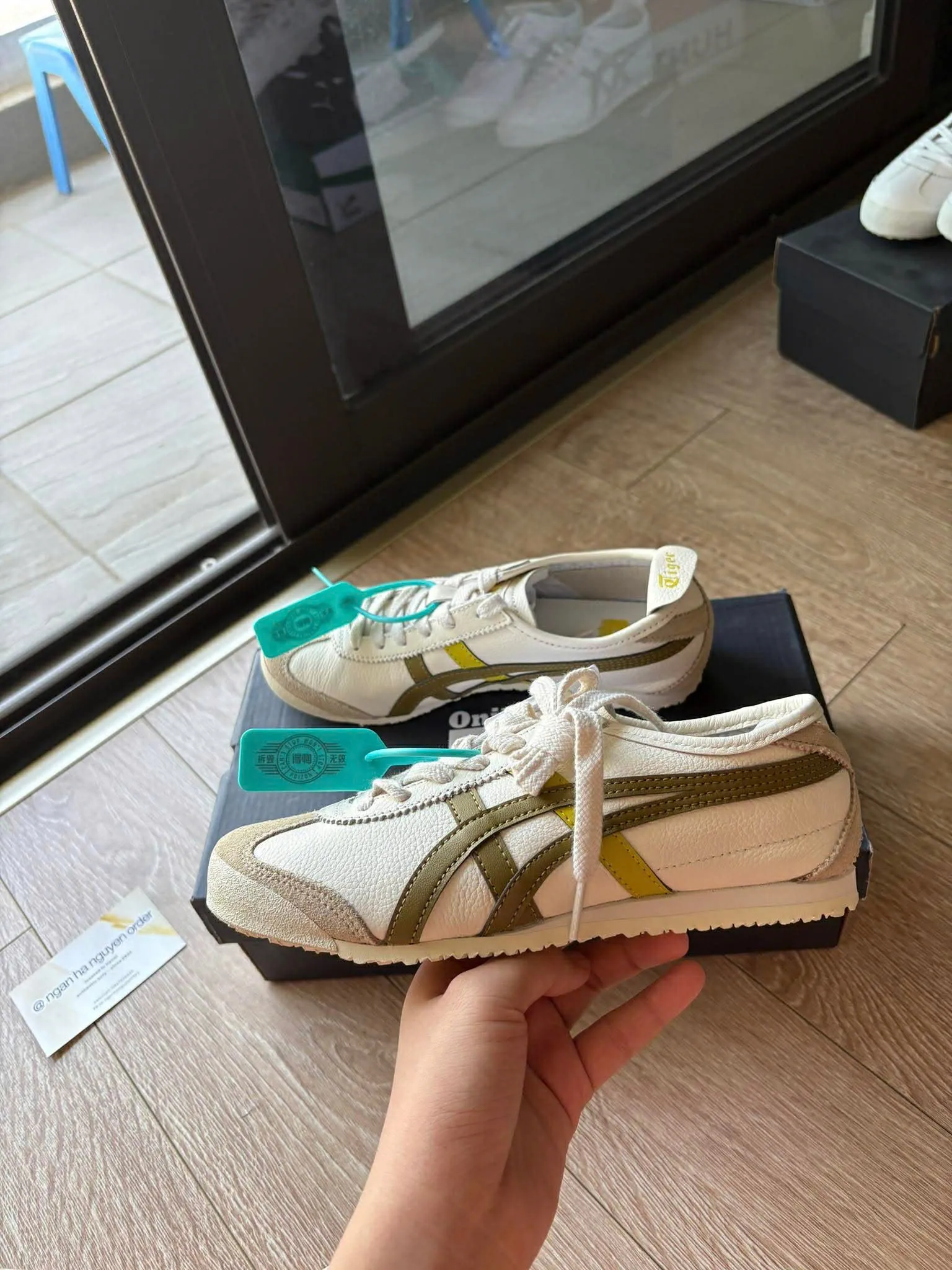 (ORDER) Onitsuka Tiger Mexico 66 Cream Rover 1183A201-124