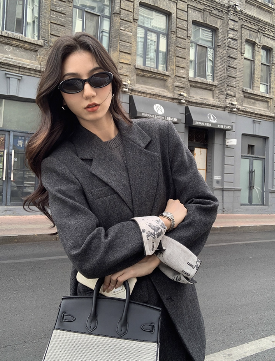 Set Dạ Mulvan Cao Cấp (Xám)