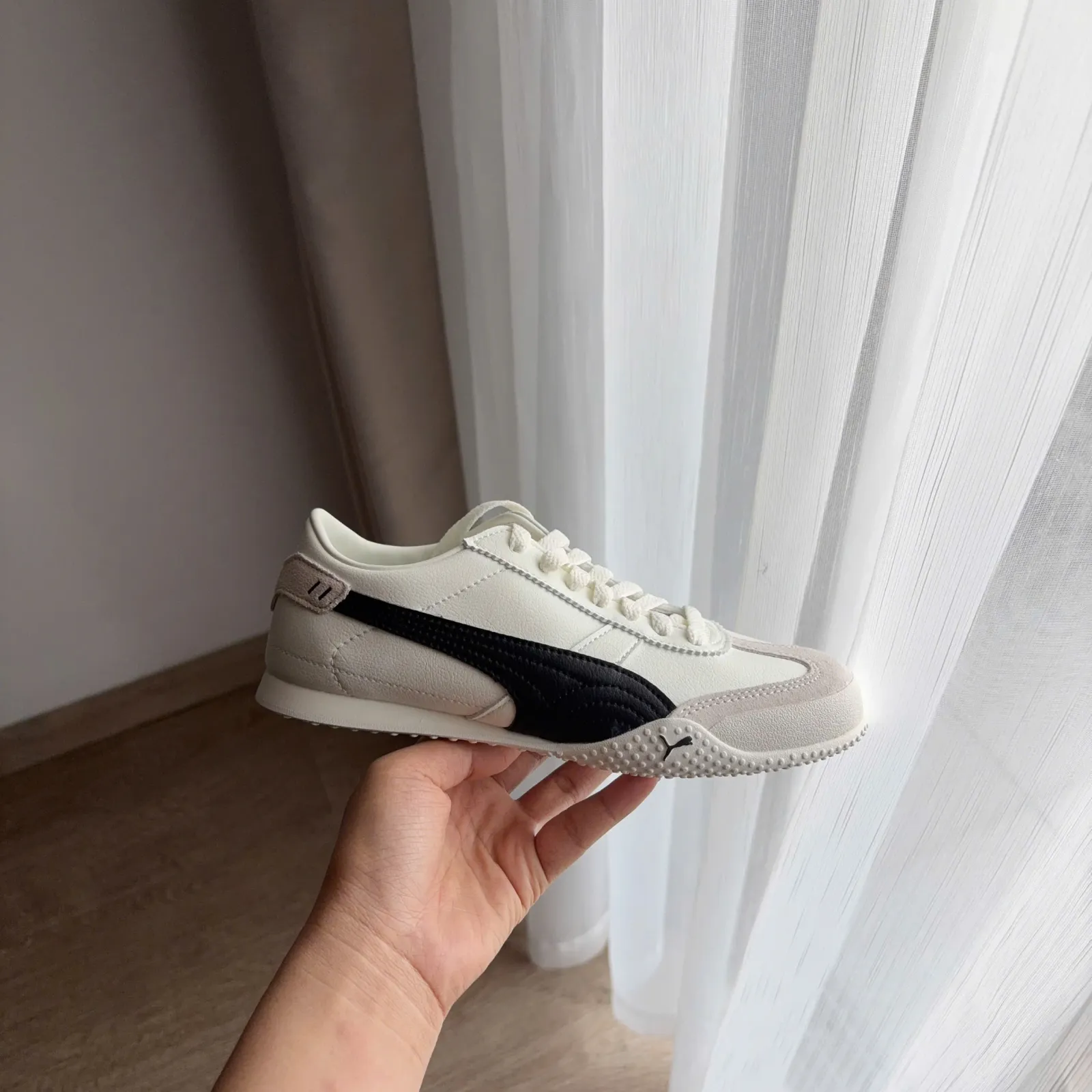 Puma Bella UT Leather Warm White 405256-01
