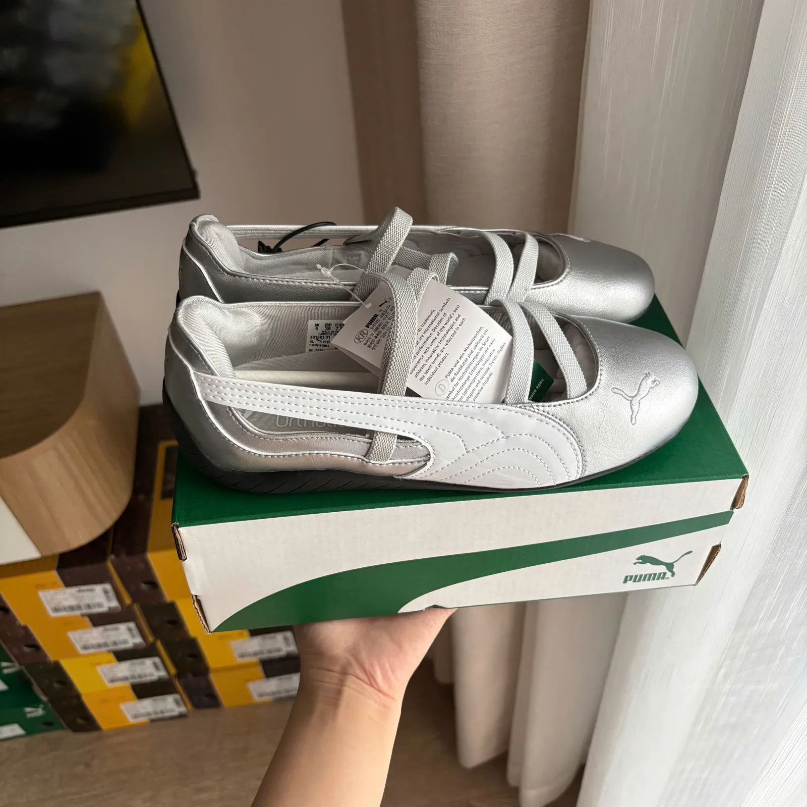 Puma Speedcat Ballet Metallic Silver (401581-01)