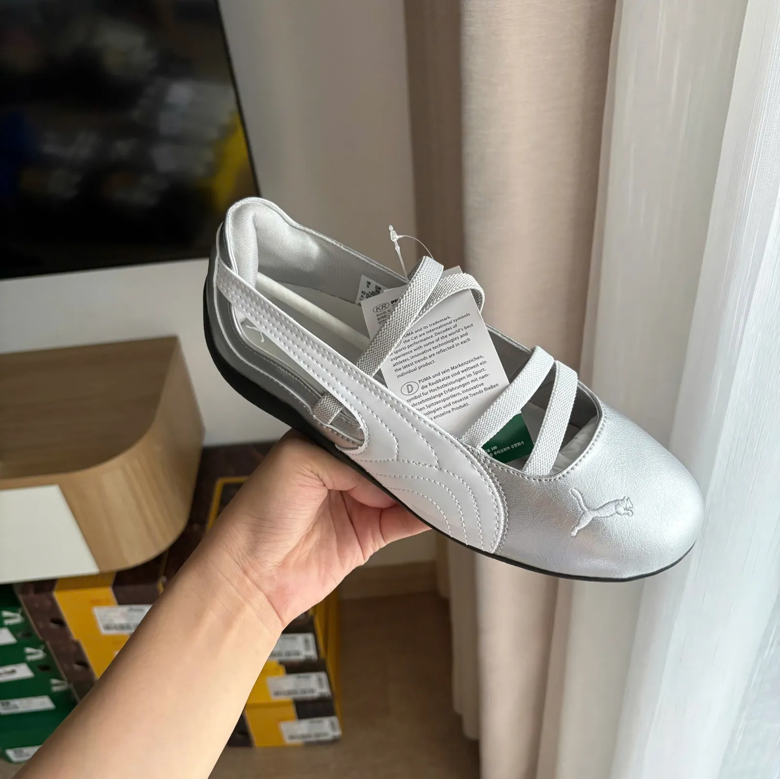 Puma Speedcat Ballet Metallic Silver (401581-01)