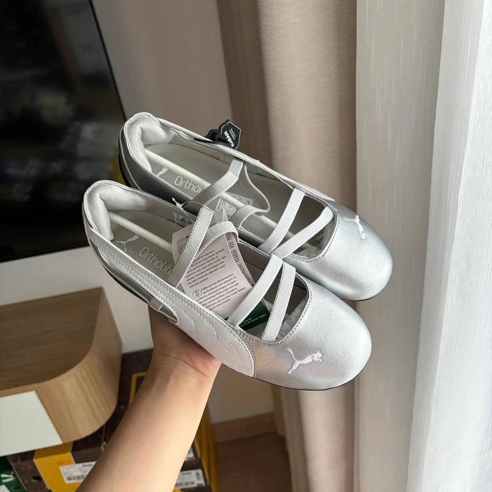 Puma Speedcat Ballet Metallic Silver (401581-01)