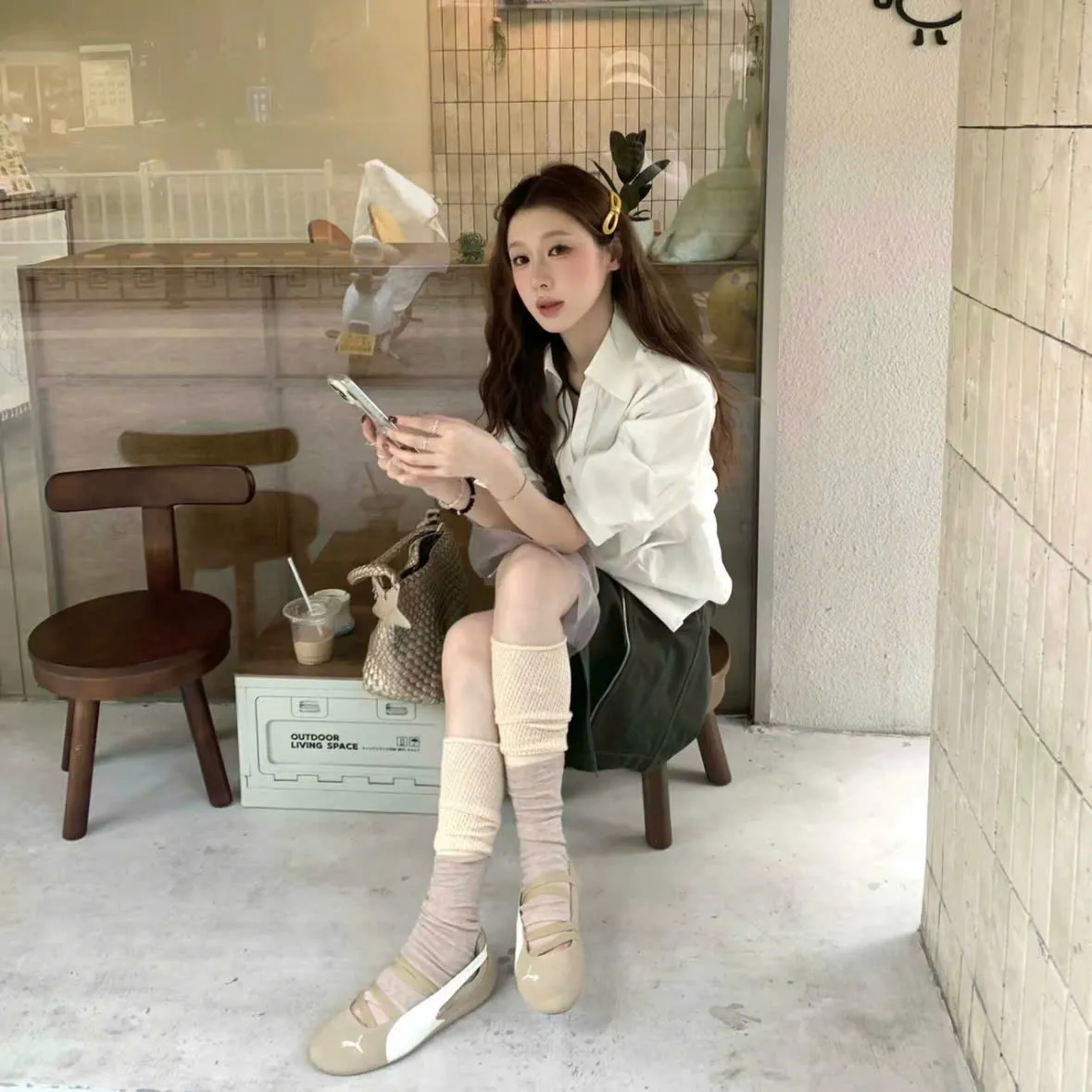 Puma Speedcat Ballet "Tan Warm White" (406758-01)