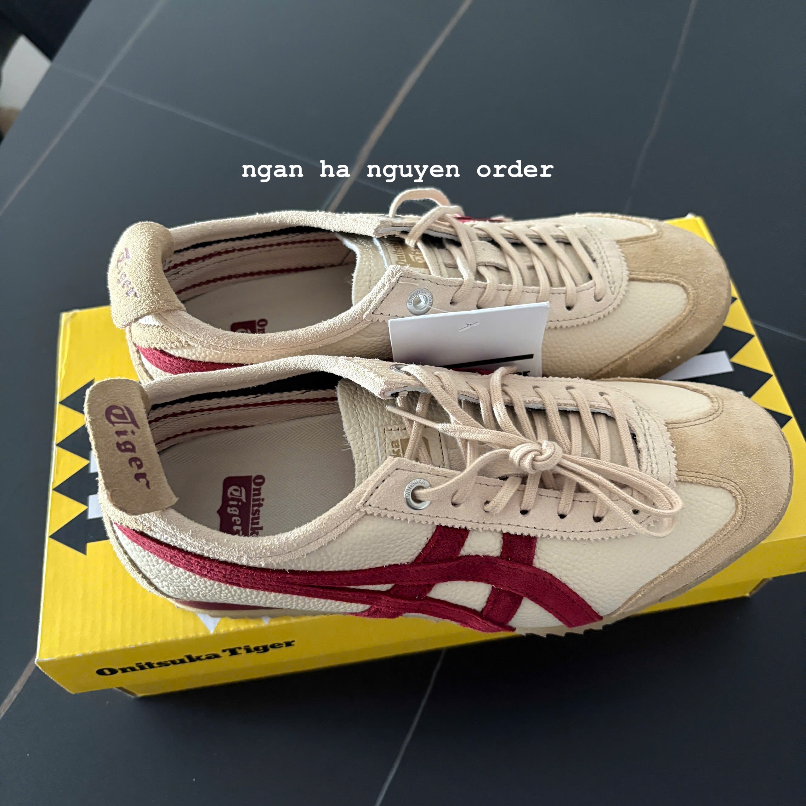 Onitsuka Mexico 66 SD Vin "Beige/ Beet Juice" (1183C015-202)
