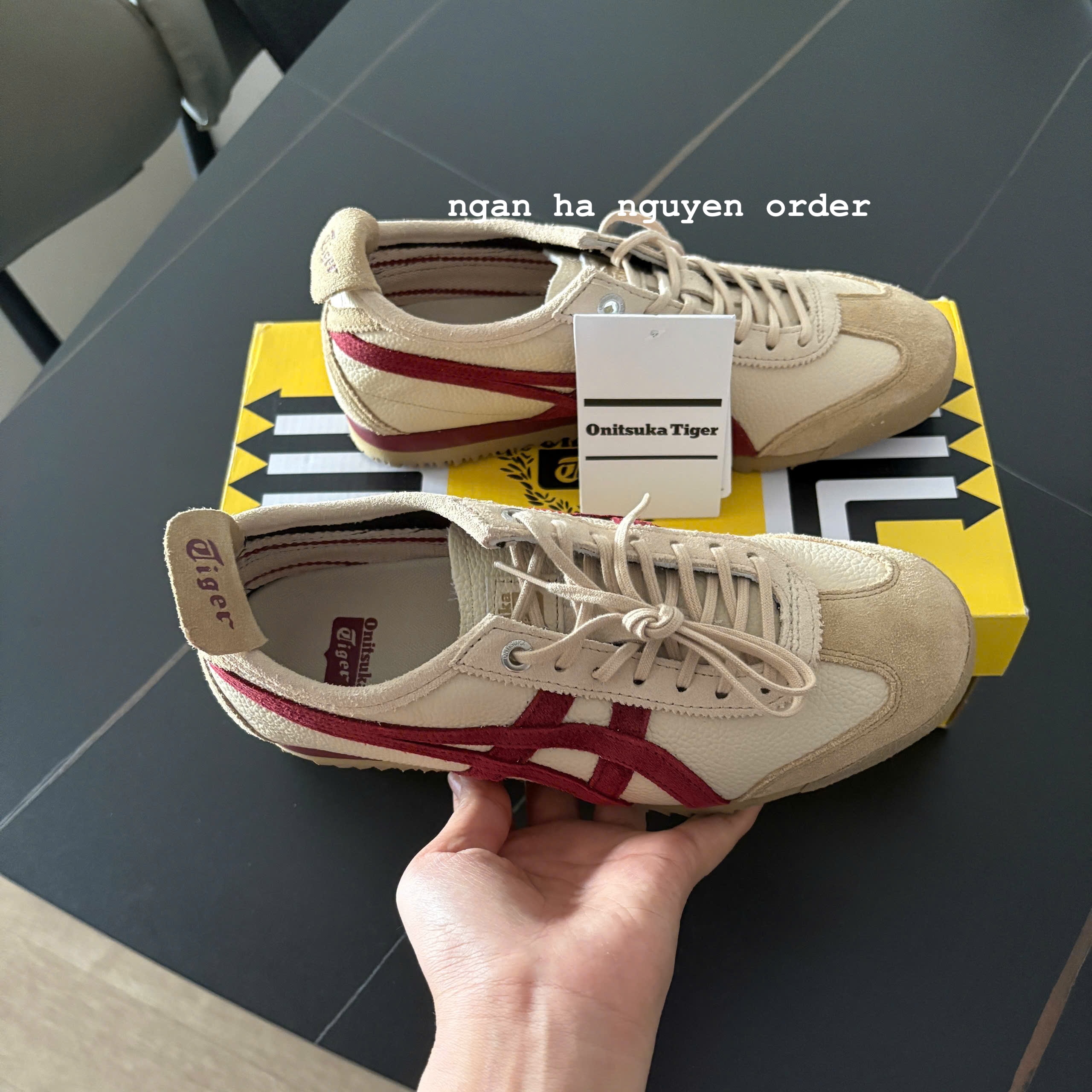 Onitsuka Mexico 66 SD Vin "Beige/ Beet Juice" (1183C015-202)